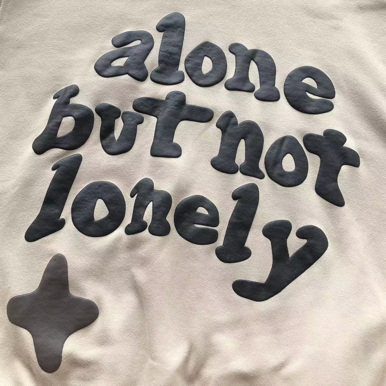 Broken Planet Hoodie "alone but not lonely"