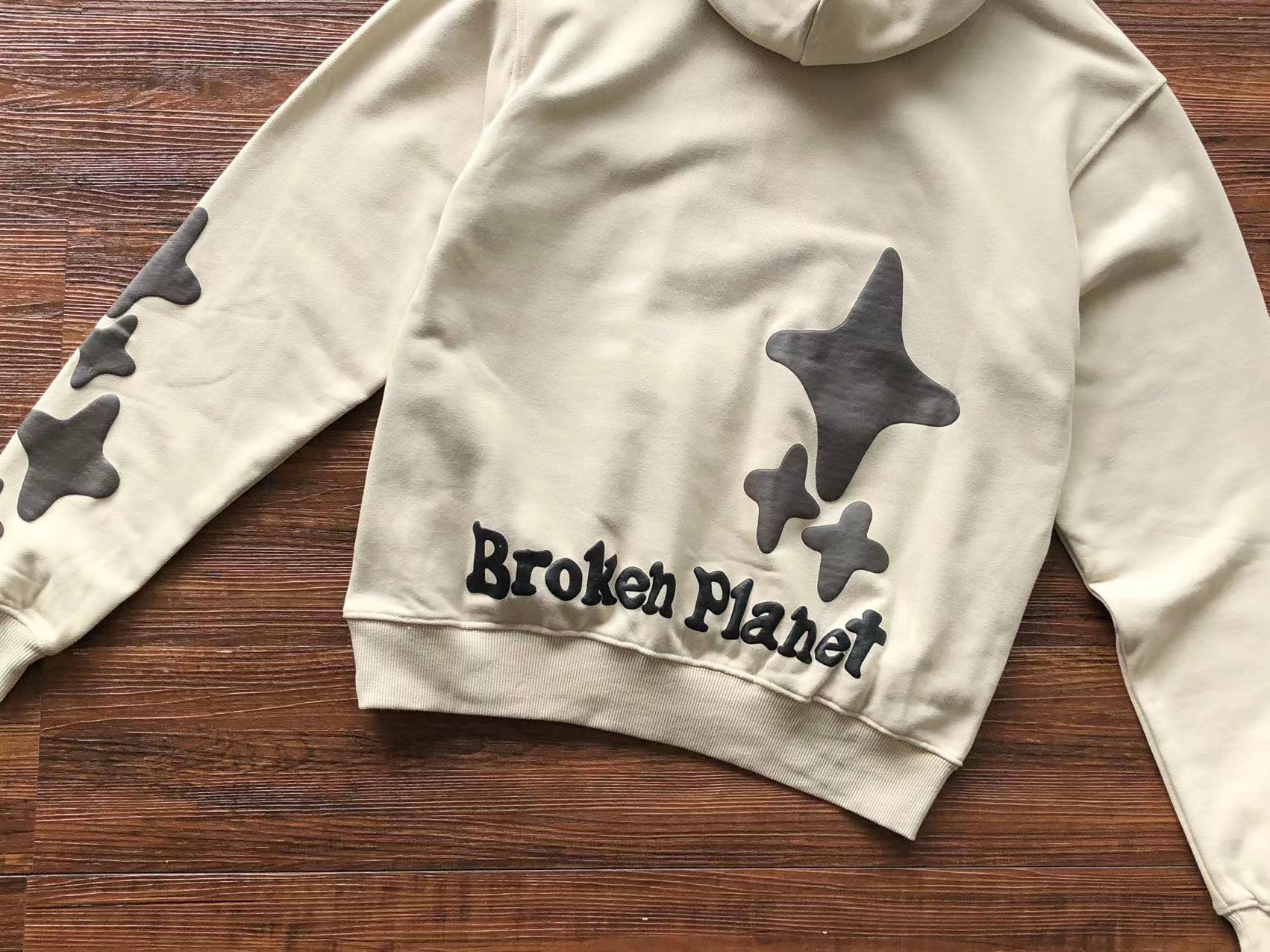 Broken Planet Hoodie "alone but not lonely"