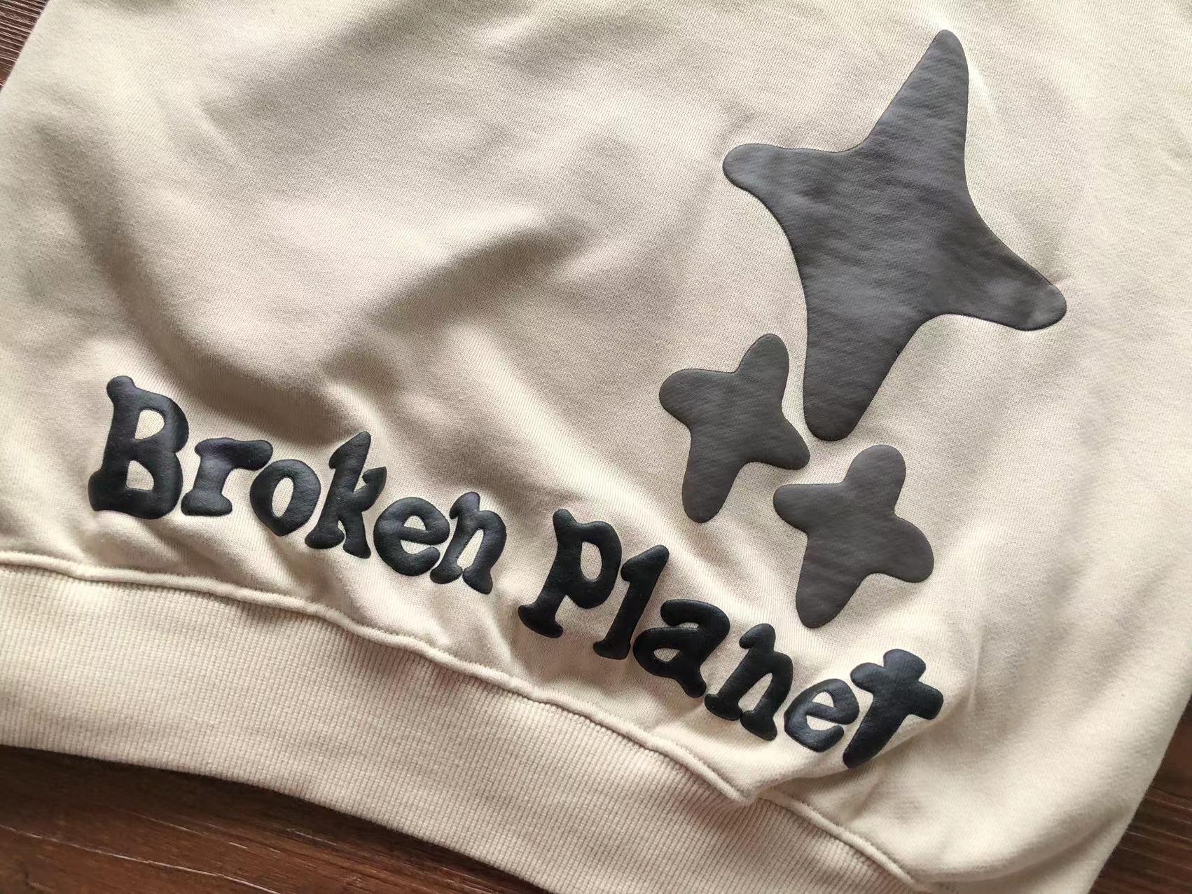 Broken Planet Hoodie "alone but not lonely"