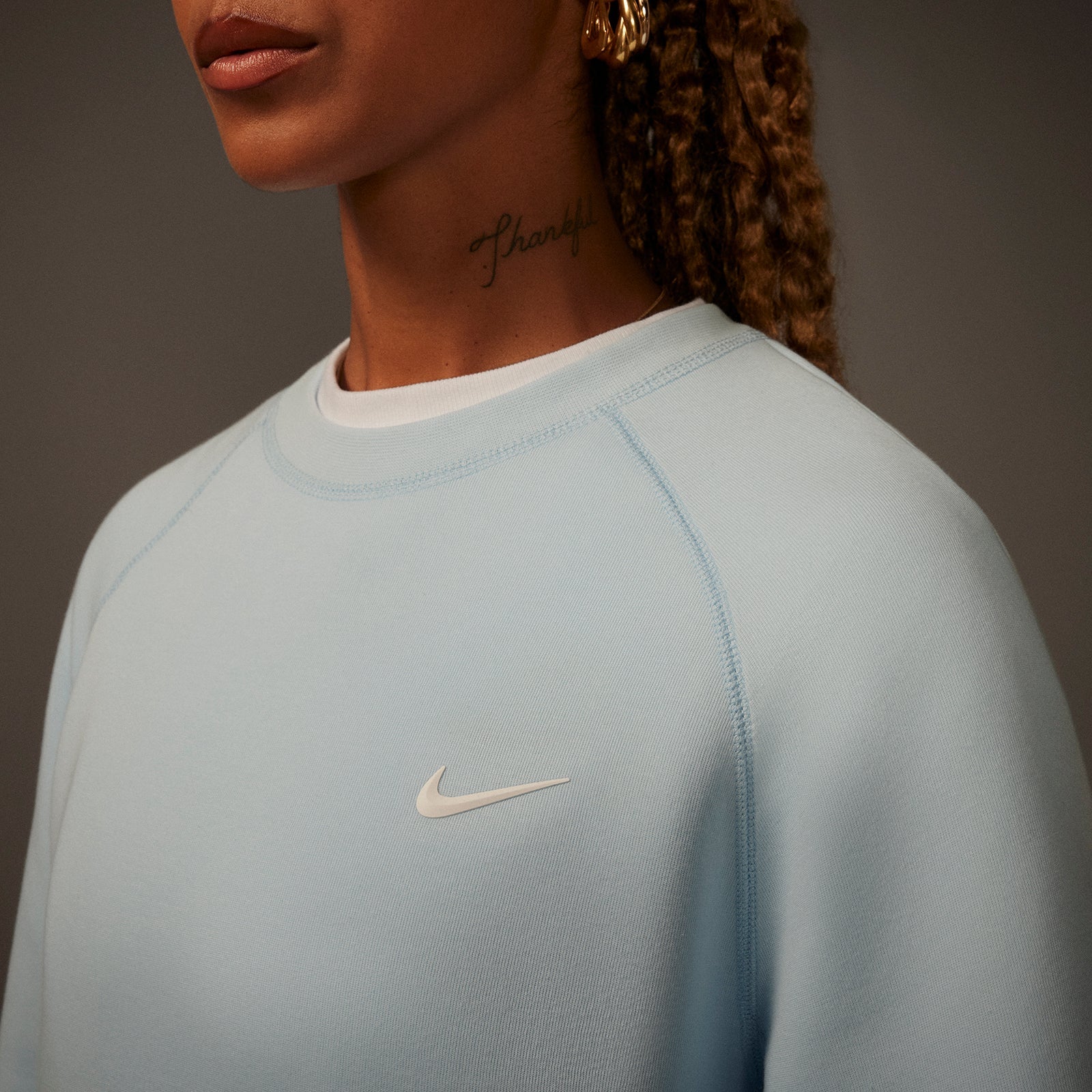 NOCTA Tech Fleece Crew Azul