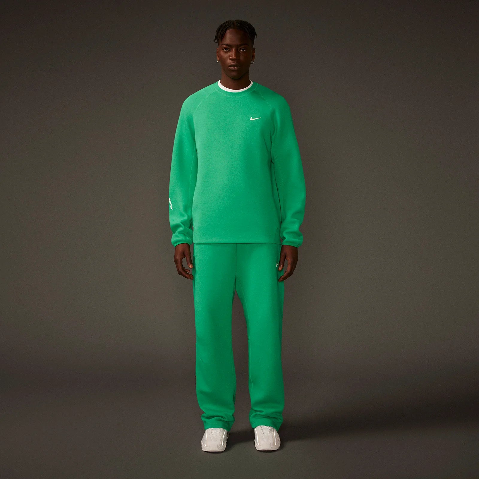 NOCTA Tech Fleece Crew Verde