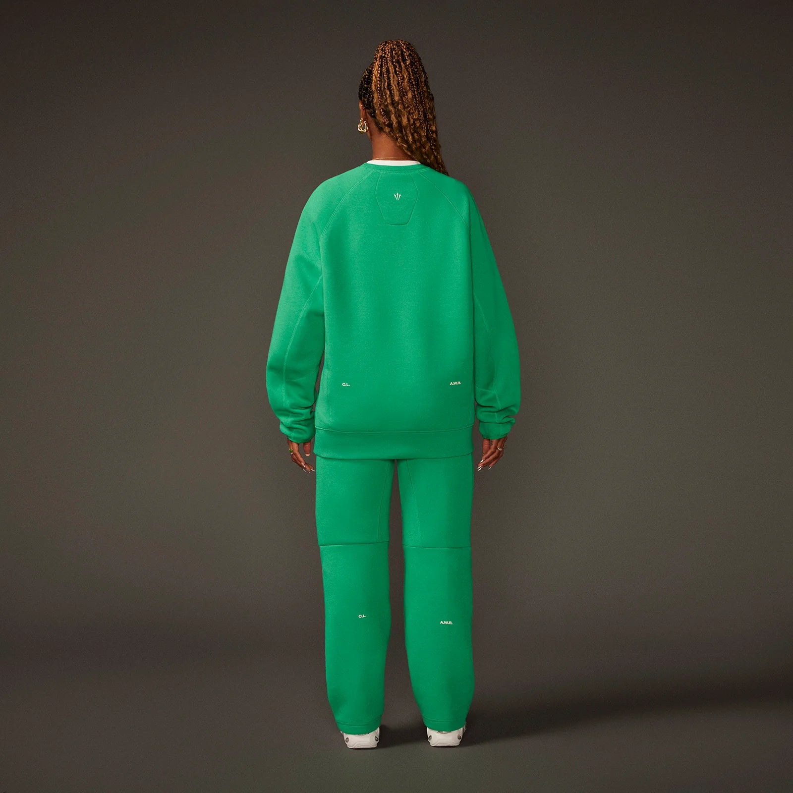 NOCTA Tech Fleece Crew Verde